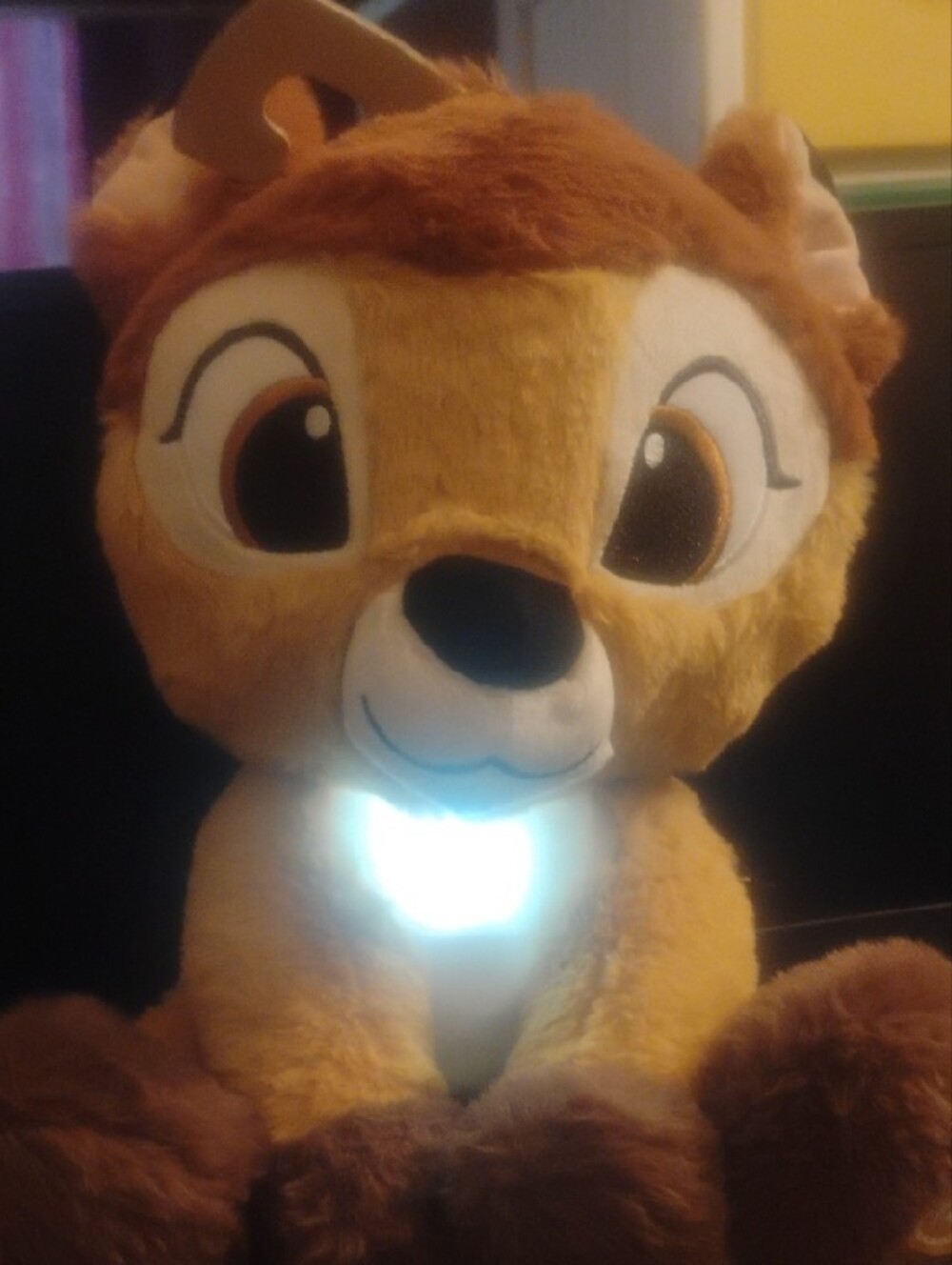 Disney Primark Bambi Light-Up Chest Plush NWT Nightlight Deer Stuffed Animal - Picture 2 of 3